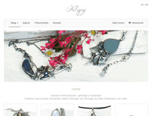 Tablet Screenshot of filigry.de